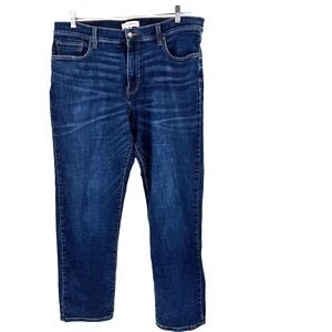 Lucky Brand 221 Straight Leg Jeans Men's 36x32 Dark Wash Rodeo Western Cowboy